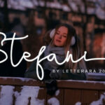 Stefani Family Font Poster 1