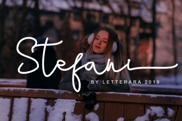 Stefani Family Font Poster 1