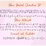 Stefian Script Font Poster 5