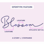 Stephanie Font Poster 3