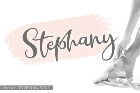 Stephany Font Poster 1