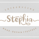 Stephia Font Poster 1