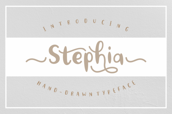 Stephia Font Poster 1