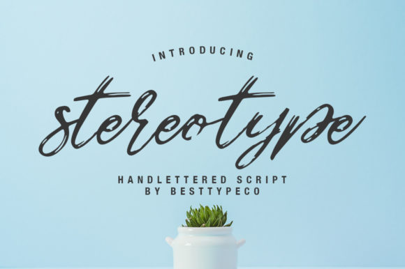 Stereotype Font