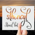 Sthencyl Font Poster 1