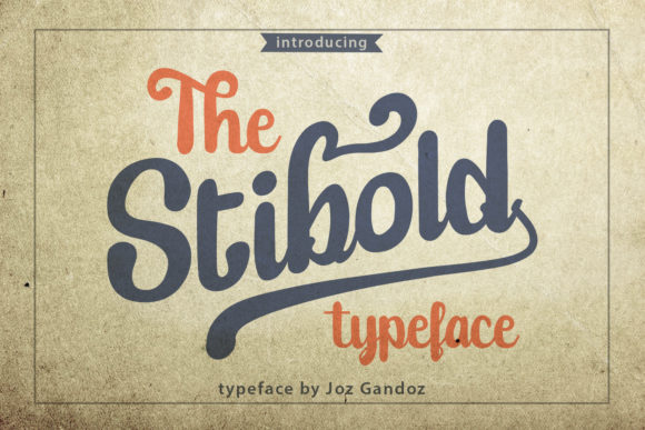 Stibold Font Poster 1