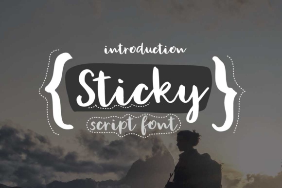 Sticky Font