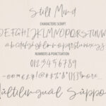 Still Mind Font Poster 8