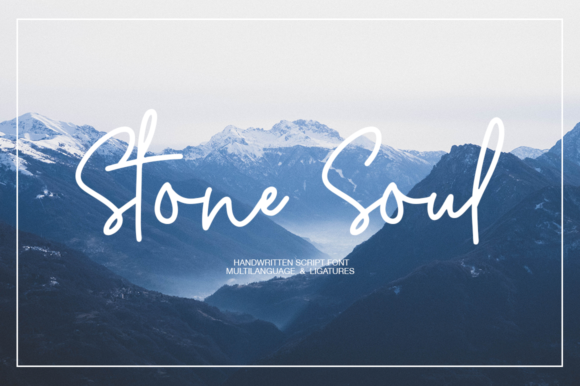 Stone Soul Font Poster 1