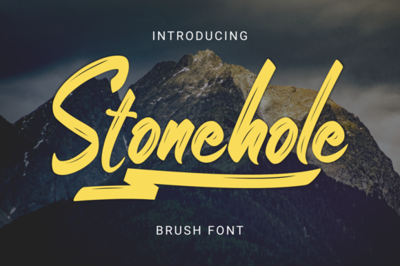Stonehole Font Poster 1
