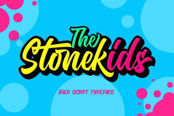 Stonekids Font Poster 1