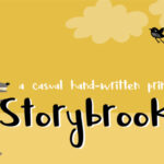 Storybrooke Font Poster 1