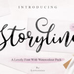 Storyline Font Poster 1