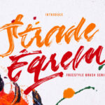 Strade Eqrem Font Poster 1