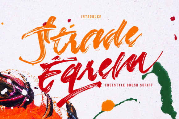 Strade Eqrem Font Poster 1