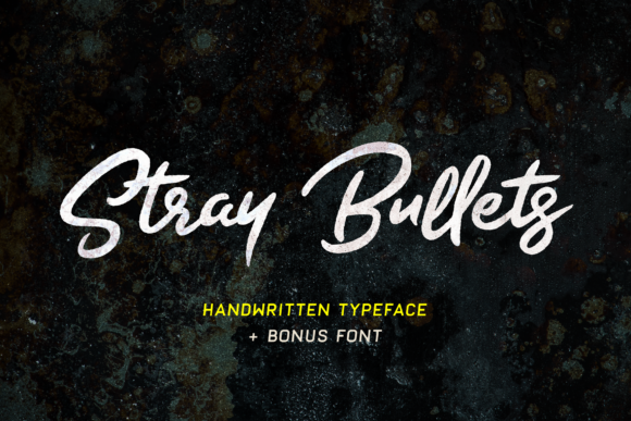 Stray Bullets Font Poster 1