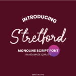 Stretford Font Poster 1