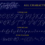 Stringlight Font Poster 5