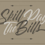 Striped King Font Poster 7