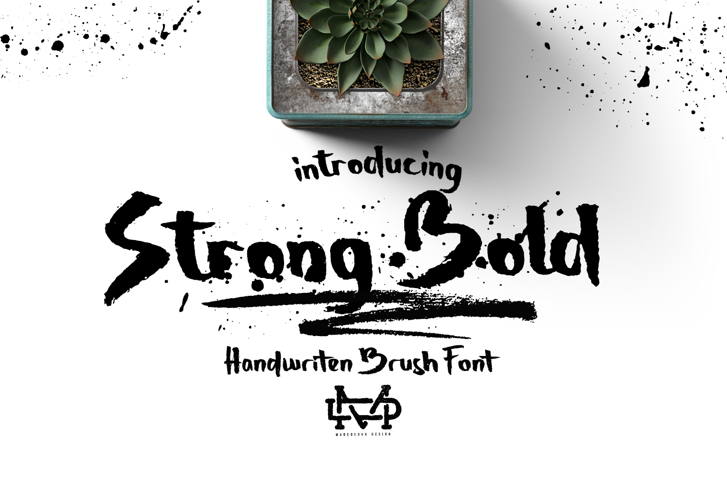 Strong Bold Font Poster 1