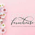 Strong Farmhouse Duo Font Poster 1