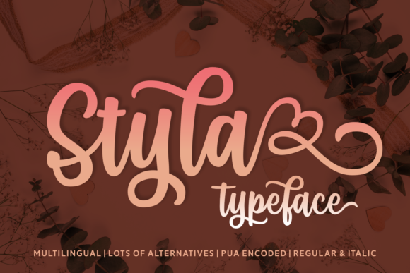 Styla Font Styla Font Poster 1