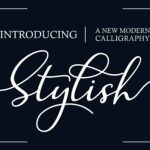 Stylish Font Poster 4