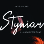 Styniar Font Poster 1