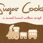 Sugar Cookie Font Poster 1