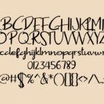 Sugar Cookie Font Poster 2