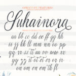 Suhainora Font Poster 3