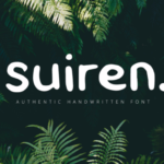 Suiren Font Poster 1