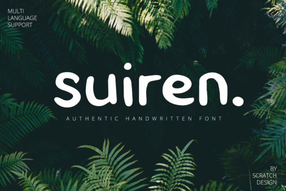 Suiren Font Poster 1