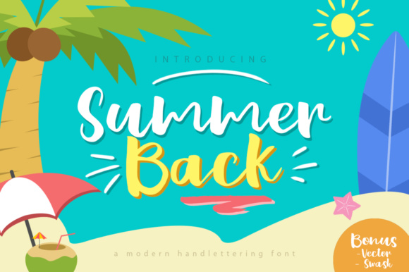 Summer Back Font