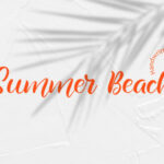 Summer Beach Font Poster 1