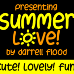 Summer Love Font Poster 1