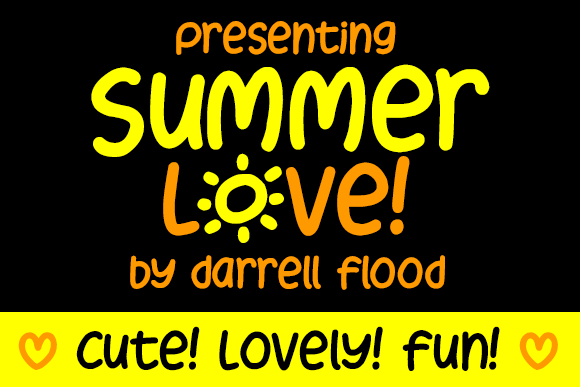 Summer Love Font Poster 1