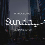 Sunday Font Poster 1