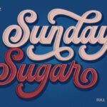 Sunday Sugar Script Font Poster 1
