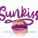 Sunkiss Script Font Poster 1