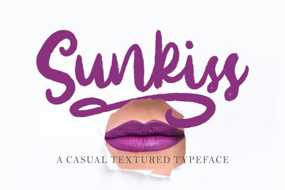 Sunkiss Script Font Poster 1