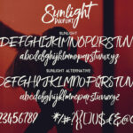 Sunlight Duo Font Poster 2
