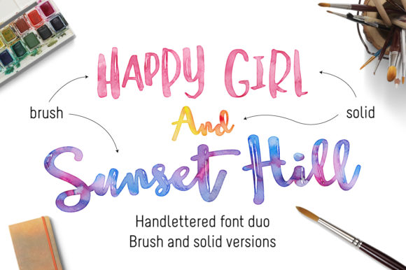 Sunset Hill Duo Font