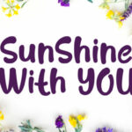 Sunshine with You Font Poster 1