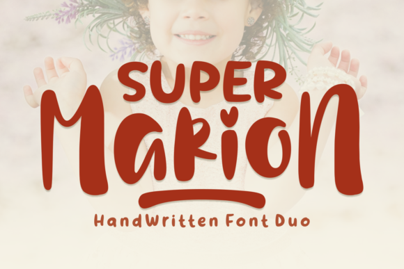 Super Marion Duo Font Poster 1
