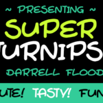 Super Turnips Font Poster 1