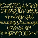 Superlunacy Font Poster 2