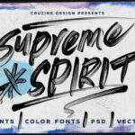 Supreme Spirit Font Poster 1