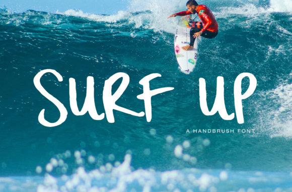 Surf Up Font Poster 1