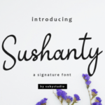 Sushanty Font Poster 1